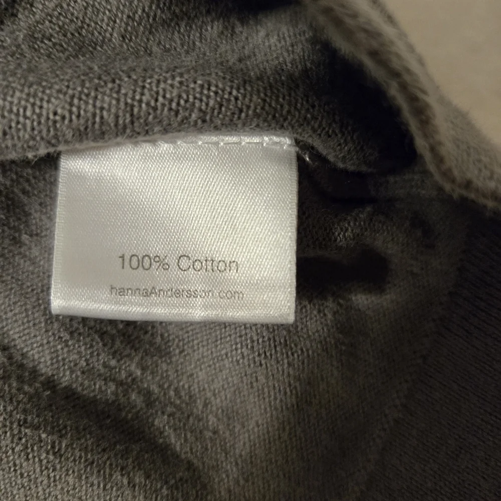 Hanna Andersson Spirits Bright Sweater Dress Antwerp Gray Size 100